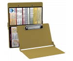  WhiteCoat Clipboard® - Tactical Brown Edición médica